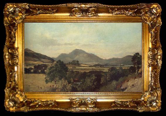 framed  John Constable Keswick,Lake, ta009-2